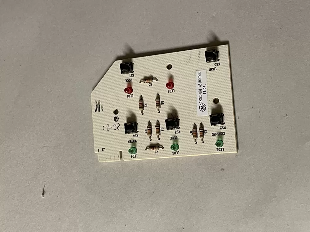 Maytag WP61005277 Refrigerator Dispenser Control Board Switch AZ47237 | Wm654