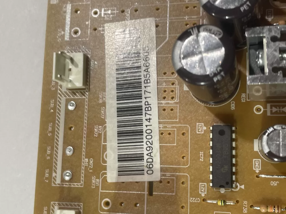 Samsung DA92 00147B DA41 00750A Refrigerator Control Board AZ169310 | Wmv760