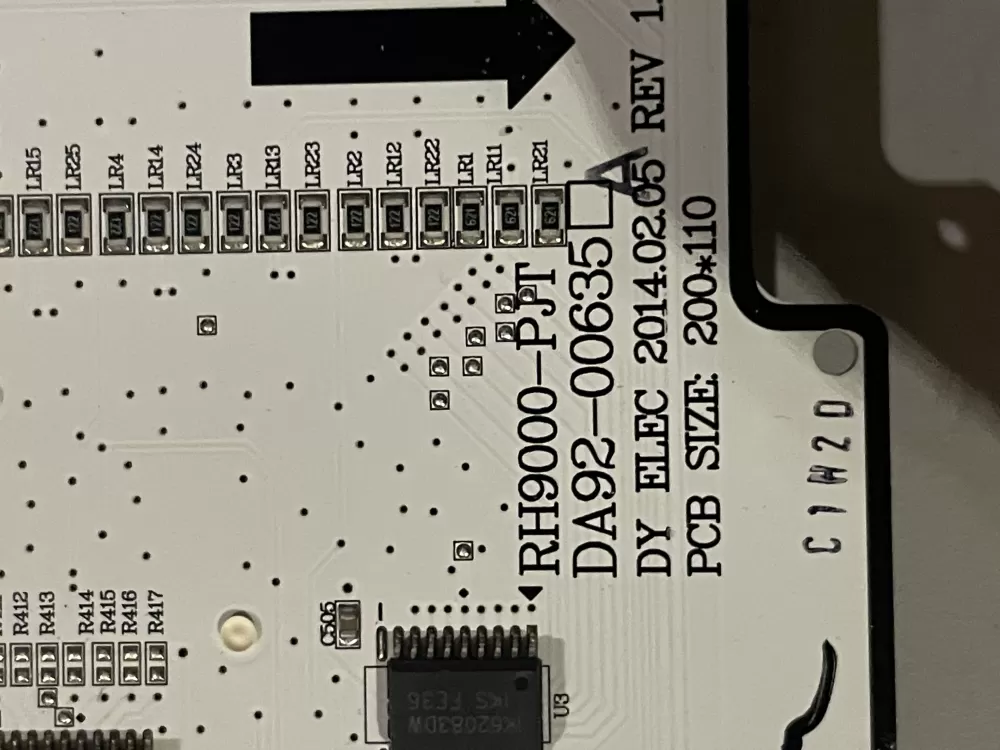 Samsung DA92-00635A AP5914951 Refrigerator Display Touch Module AZ32177 | Wm104