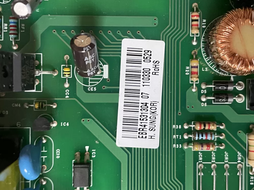 LG Kenmore EBR41531304 CSP30000204 Refrigerator Control Board AZ44180 | Wm590