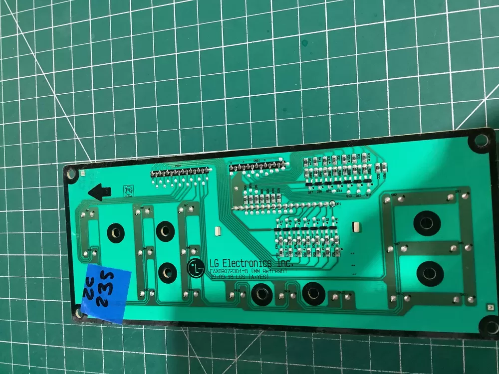 LG Ebr89296001 Range Control Board Pcb Display Assembly AZ162635 | ZC235