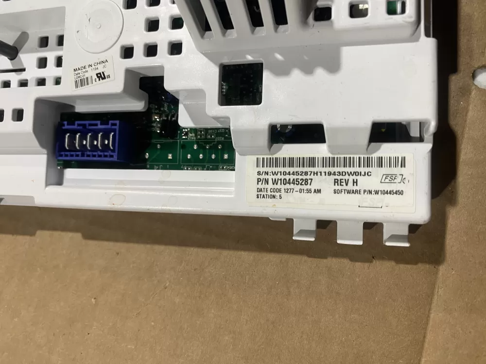 Kenmore W10445287 W10480094 PS3654895 Washer Control Board AZ80428 | BK957