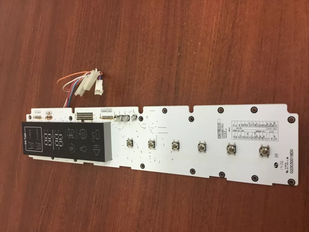 LG EBR78631903 Refrigerator Control Board Dispenser