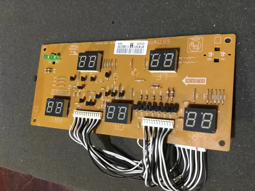 LG 6871W1N010H Range Control Board