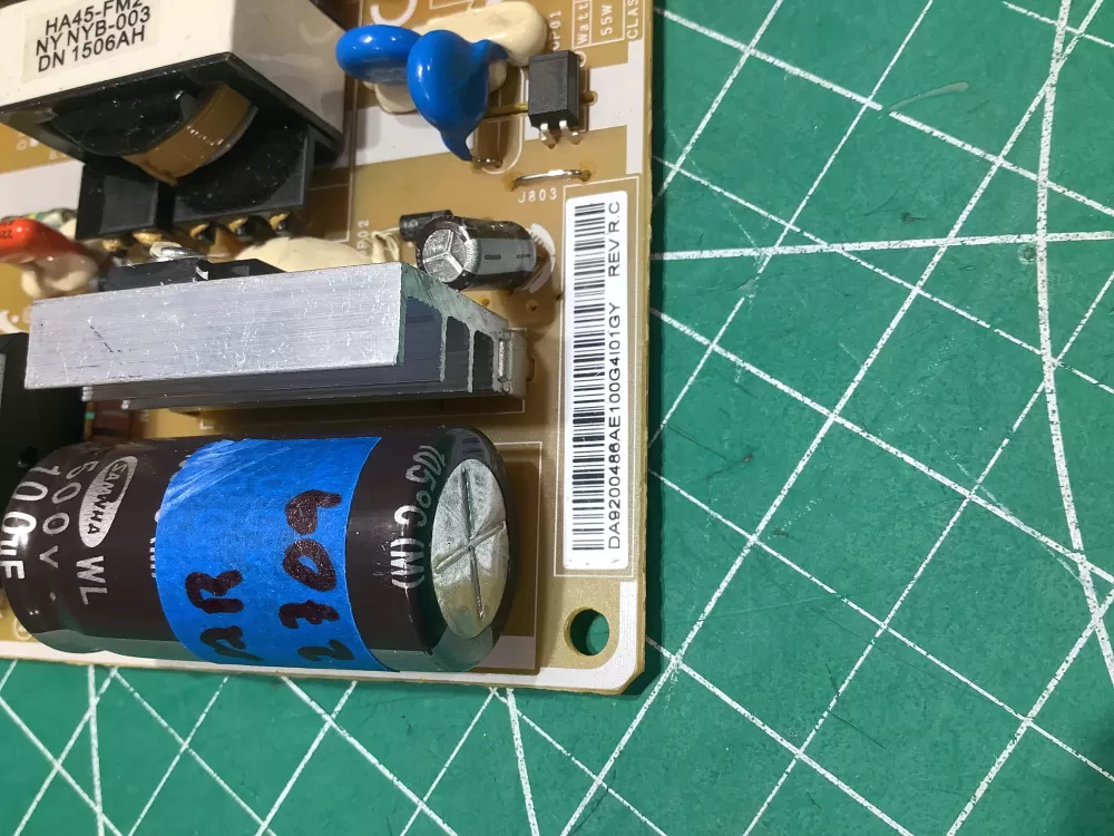 Samsung DA9200486AE Refrigerator Control Board AZ183720 | AR2709