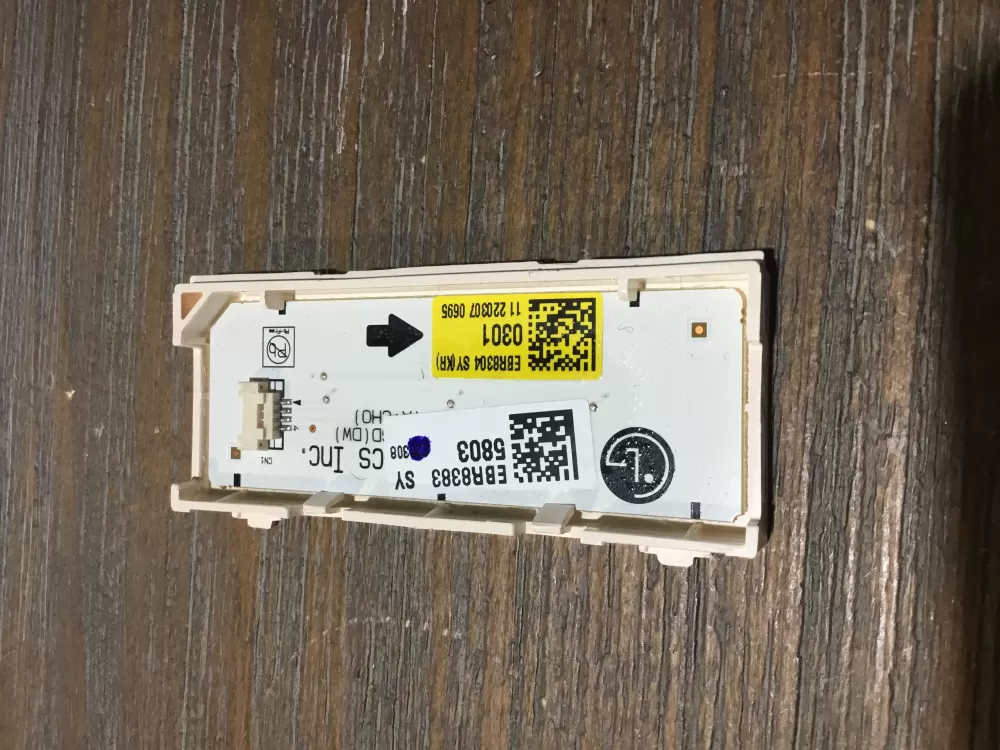 LG EBR83040301 Dishwasher Control Board