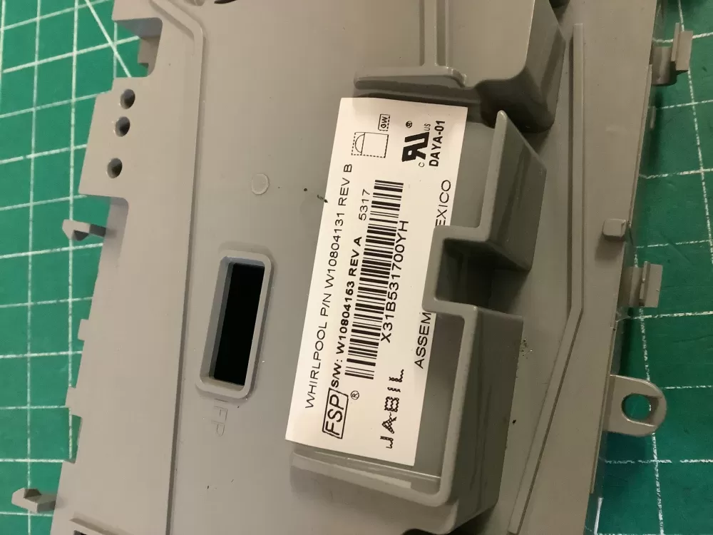 Whirlpool W10804131 W10817263 Dishwasher Control Board AZ199948 | NR2755
