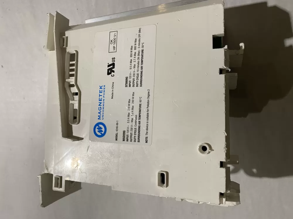 Frigidaire  Kenmore  Electrolux  White Westinghouse 5304504863  AP6025819  134409905  4452243  PS11758142  S134409904  S134409905  4246991  4246-99-100  01620880 Washer Control Board