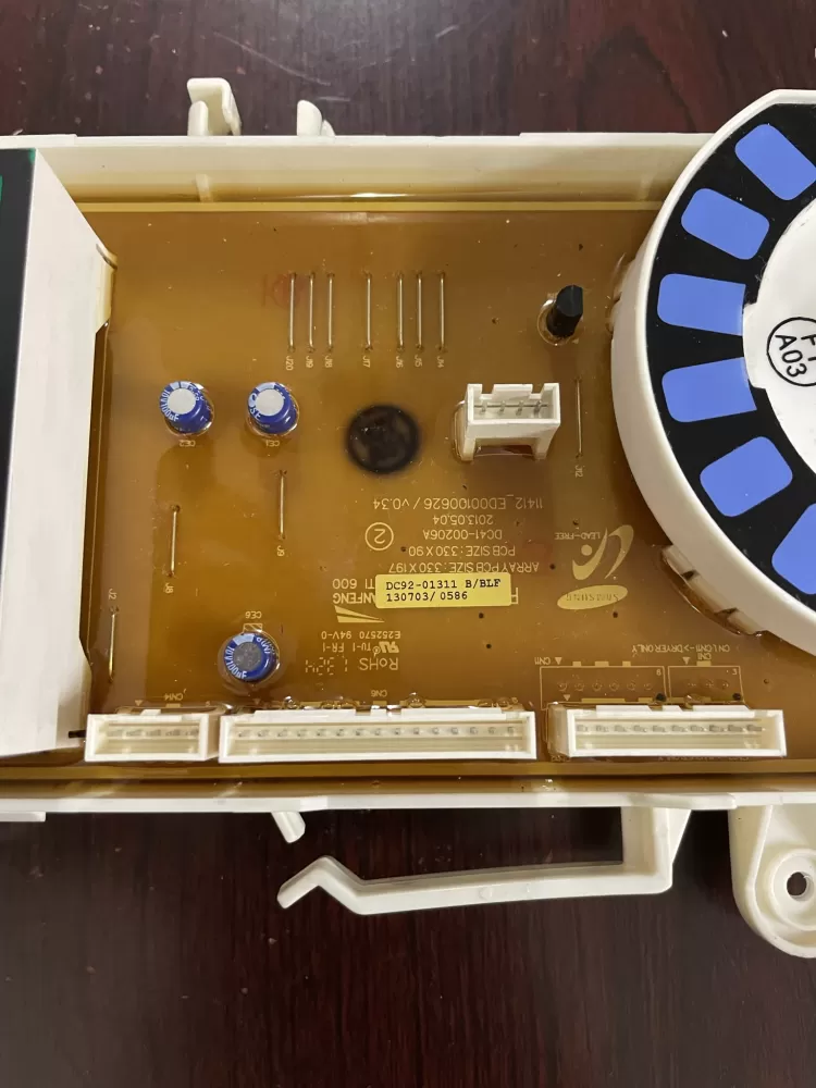 Samsung DC92-01311B Washer Control Board AZ73674 | KMV542