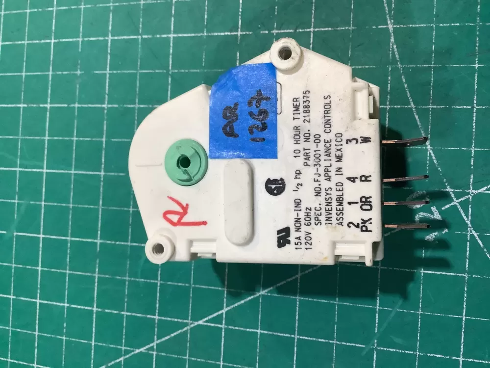 Whirlpool Kenmore W10822278 Refrigerator Defrost Timer AZ227765 | AR1267