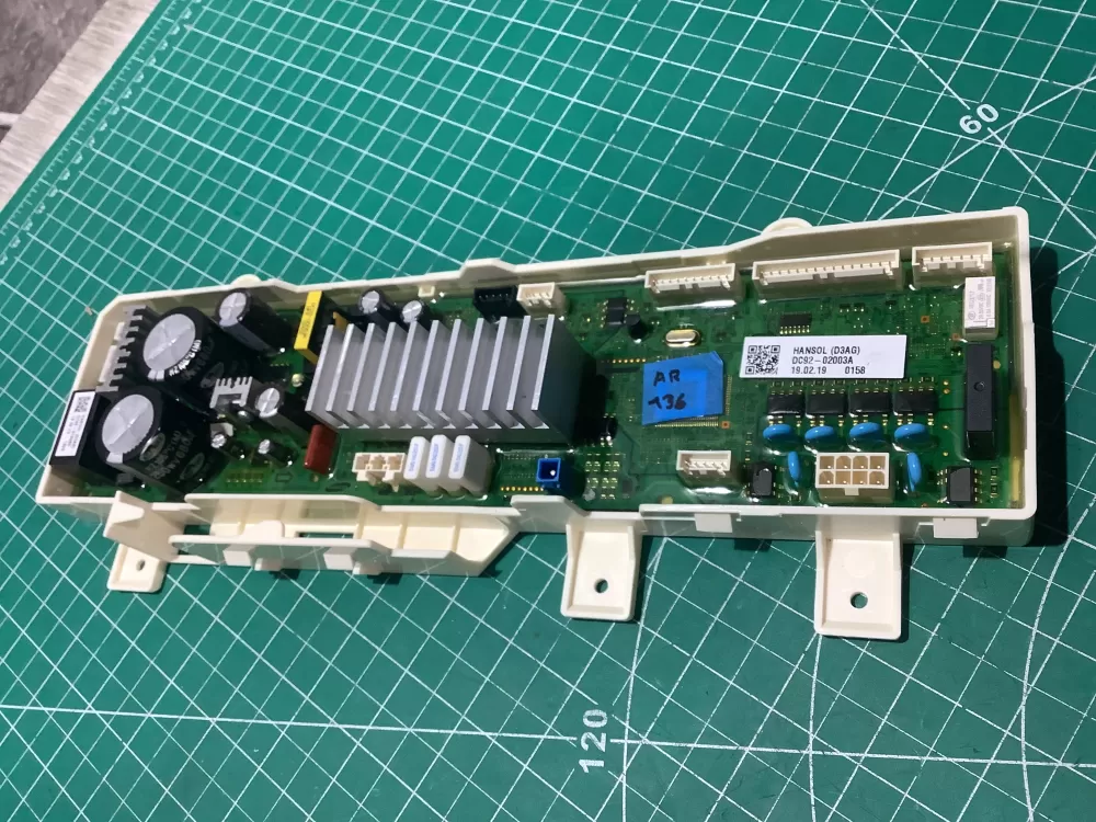 Samsung DC92 02003A Washer Control Board AZ187658 | AR136
