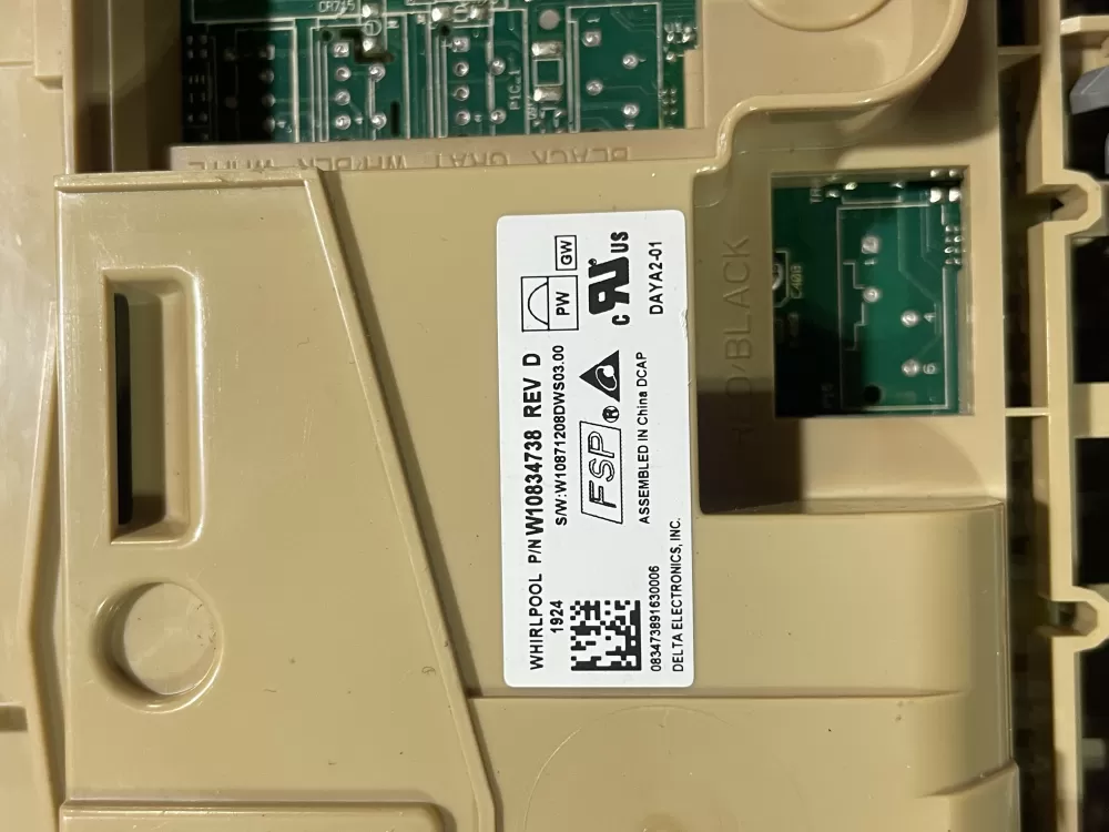 Whirlpool W10834738 W10876147 Dishwasher Control Board AZ152043 | Wm889