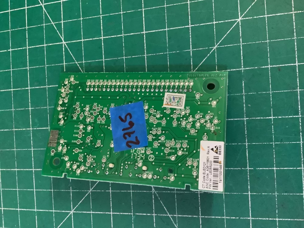 Frigidaire A06115601 User Interface Board UI2491 AZ198672 | NR2765