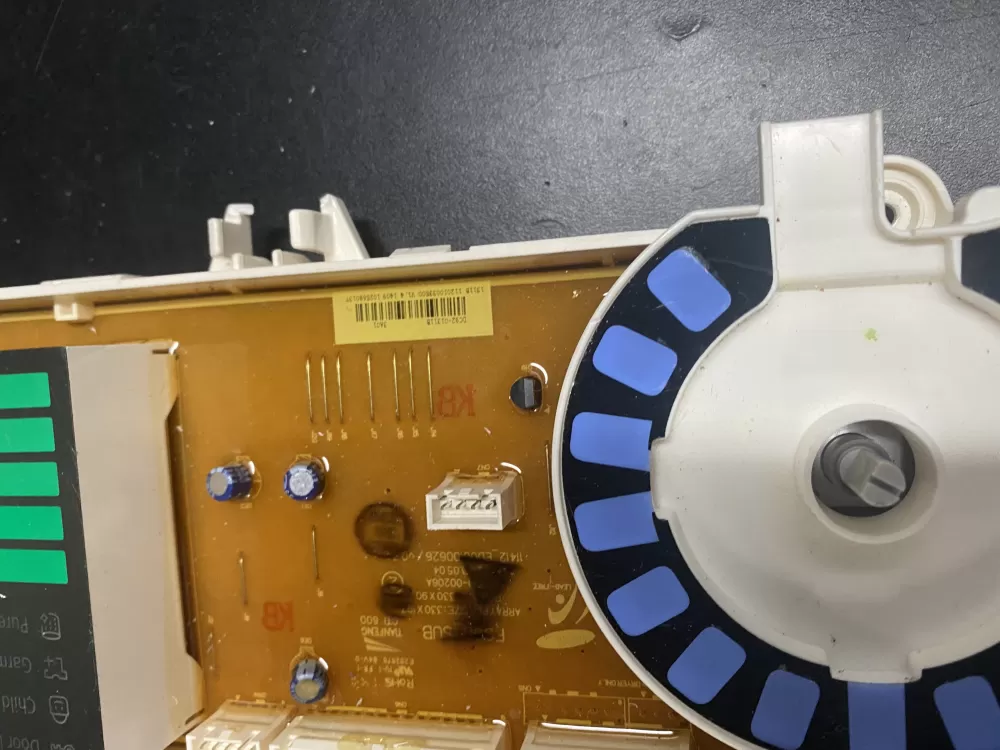 Samsung DC92-01311B Washer Control Board AZ17679 | BKV237