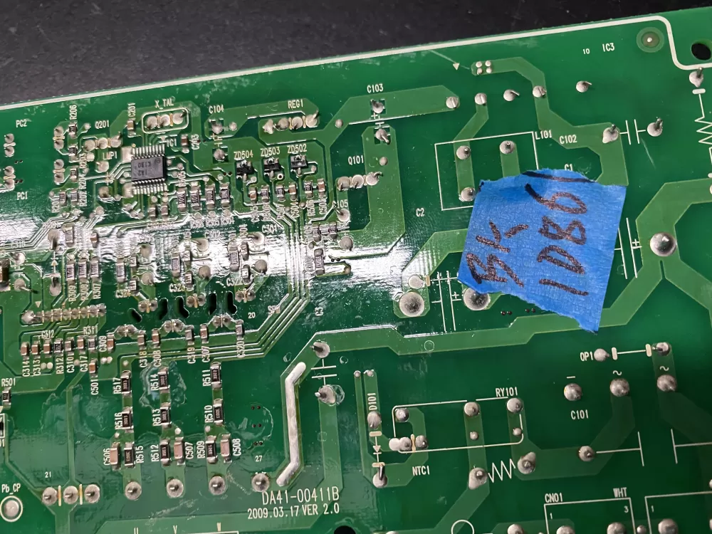 Samsung DA41-00614F DA41-00411B Refrigerator Control Board AZ6925 | BK1086