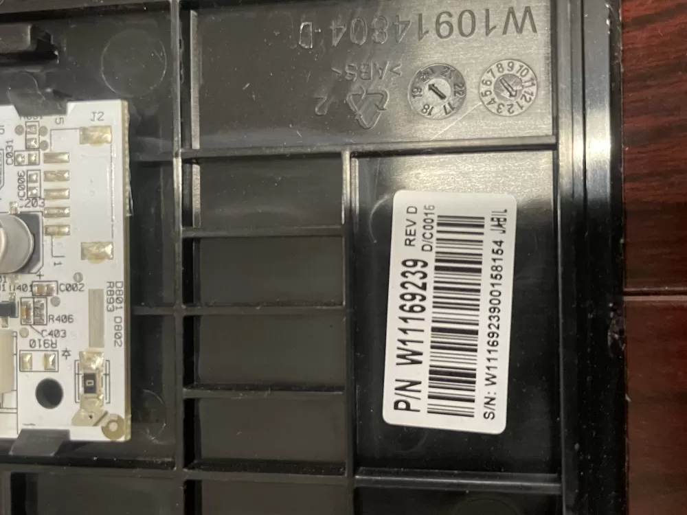 W10905593 W11163771 W11169239 Refrigerator Control Board AZ81660 | Wm591