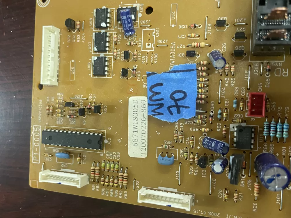 LG 6871W1S005D Microwave Oven Control Board AZ83095 | Wm70