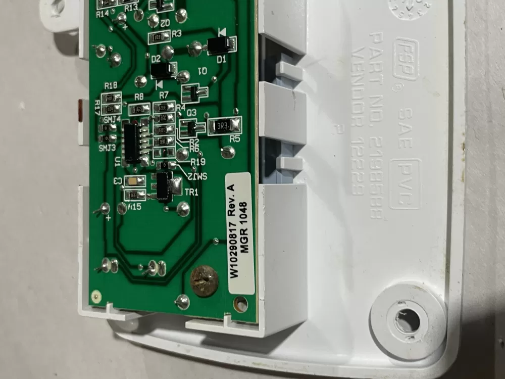 Whirlpool W10757851 4389102 Refrigerator Ice Control Board AZ188832 | Wm1439