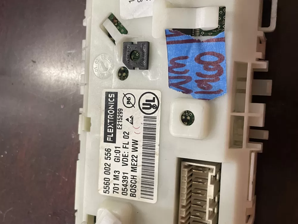 Bosch 5560002556  5560-002-556 Washer Control Board