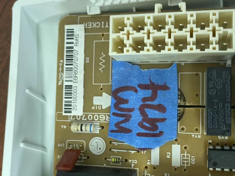LG EBR60070703 EBR60070707 Refrigerator Power Control Board AZ52661 | Wm1924