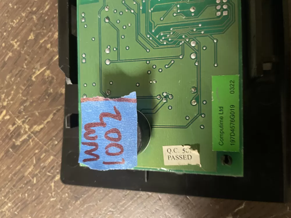 GE 197D4576G019 Refrigerator Control Board AZ45200 | Wm1002