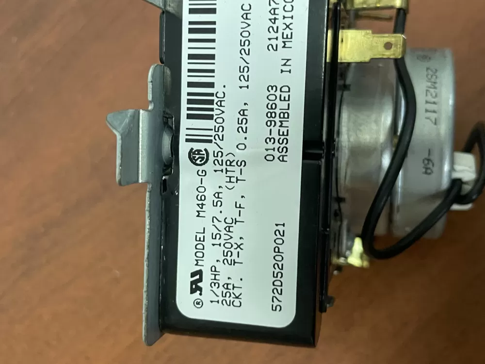 GE 572D520P021 WE4M271 Dryer Timer AZ49535 | Wm1811