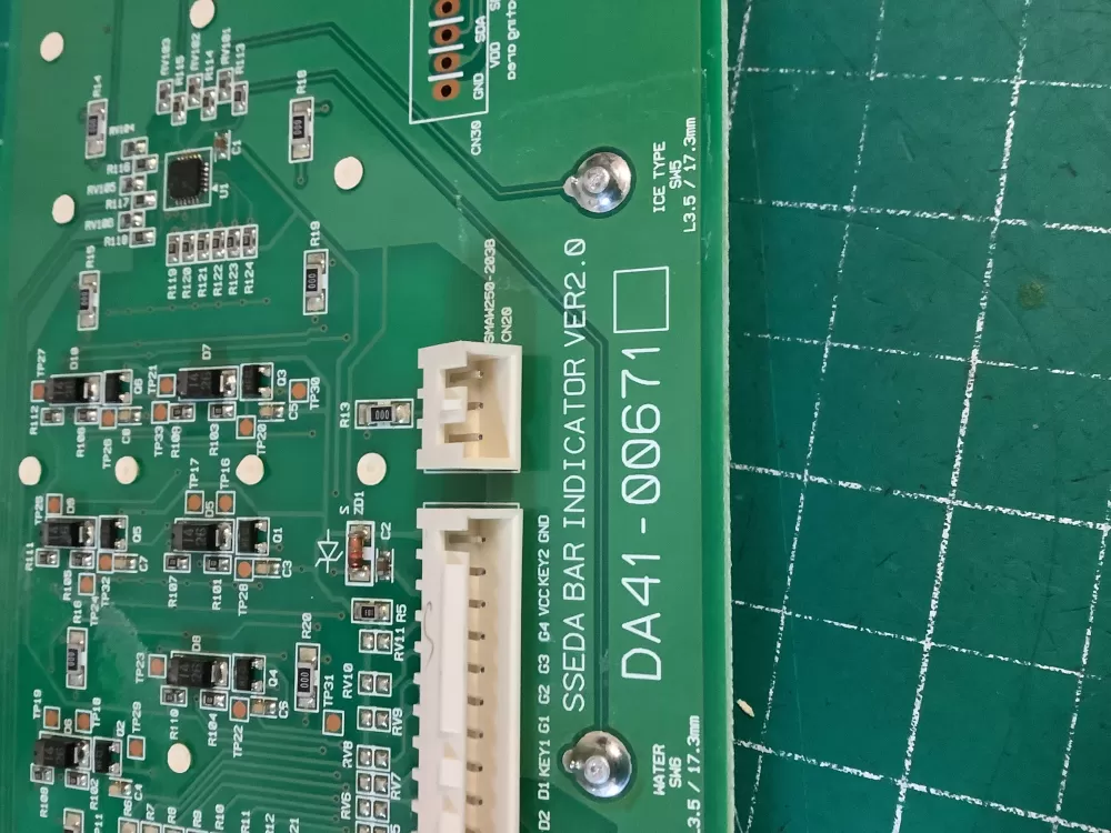 Samsung DA41-00671 Refrigerator Control Board AZ227001 | NR528