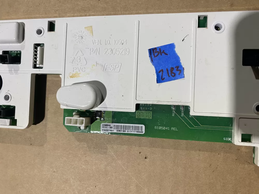 Whirlpool 2321746A  Control Board AZ118228 | BK2183