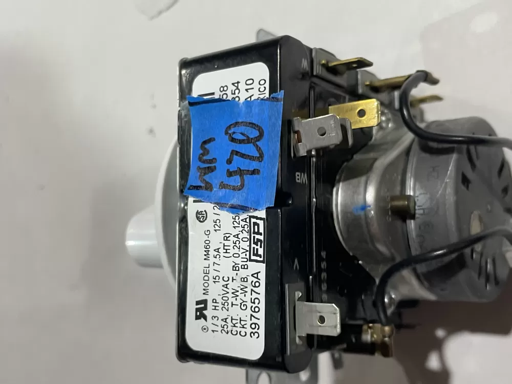 Kenmore 3406702A WP3976576 3406015 3406702 3976576 Dryer Timer AZ185608 | Wm420