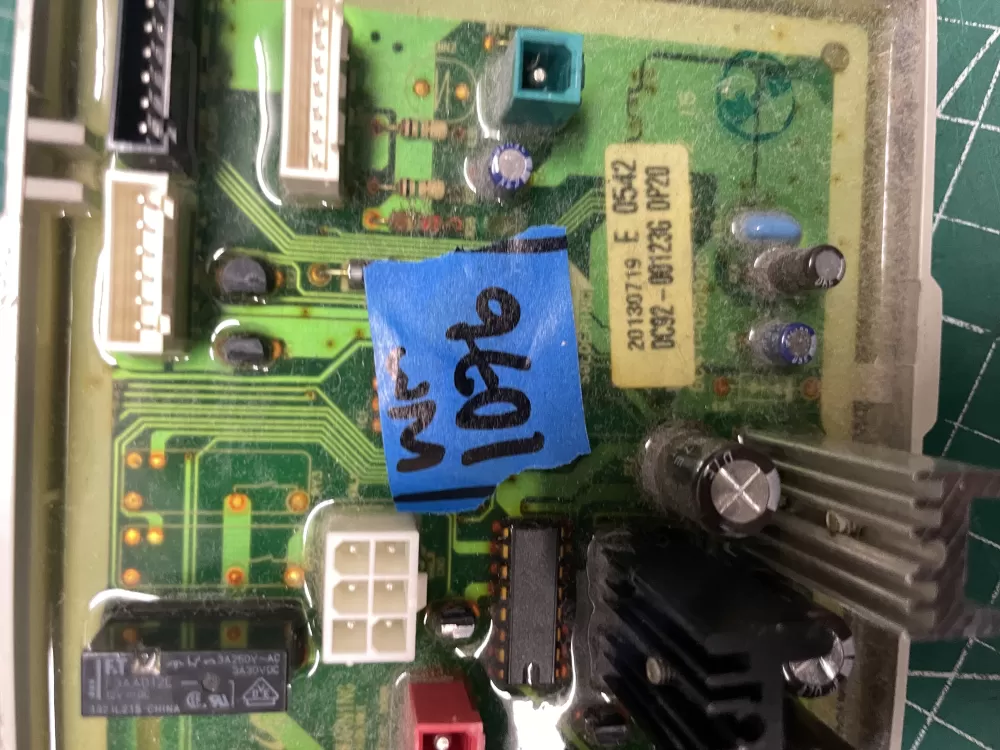 Samsung DC92-00123G Dryer Main Control Board PCB AZ212248 | Wm1076
