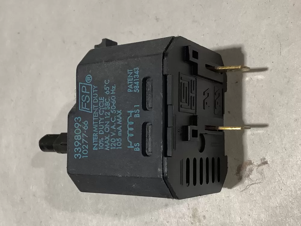 Whirlpool 3398093 WP3398093 Dryer WP Switch AZ106313 | Sl26