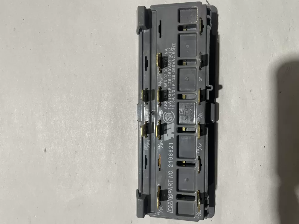 Whirlpool Maytag 2198621 Refrigerator Control Board Dispenser AZ186447 | KM733