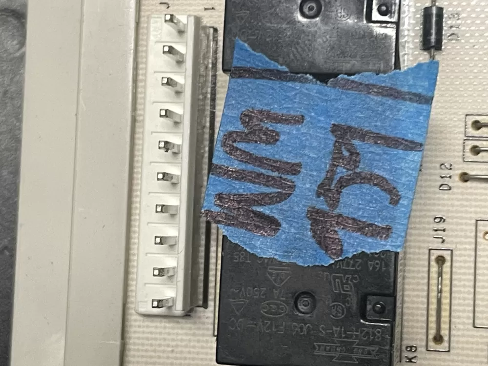 GE 175D5261G040 EBX1129P004 WH12X10614 Washer Control Board AZ17155 | 959WM