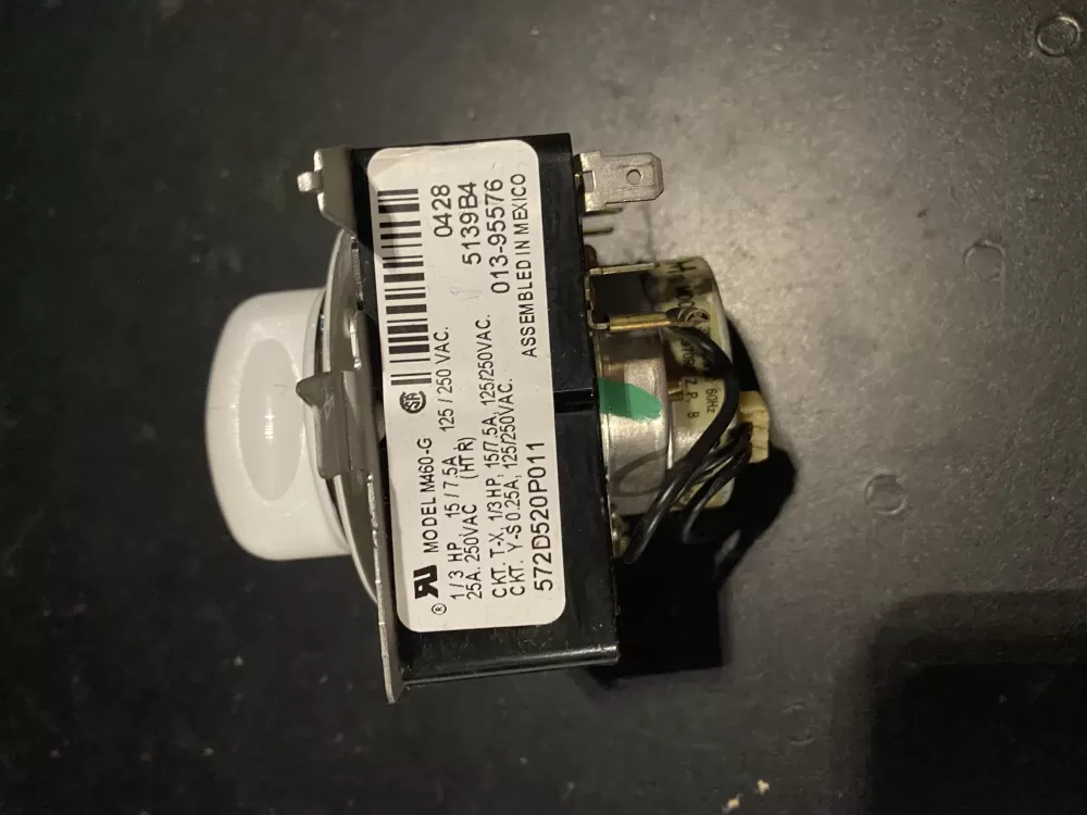 GE 572D520P011 WE4M247 Dryer Timer