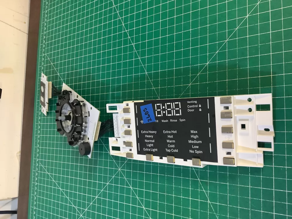 GE dryer user interface control board 308D1567G001 AZ210223 | NR2605