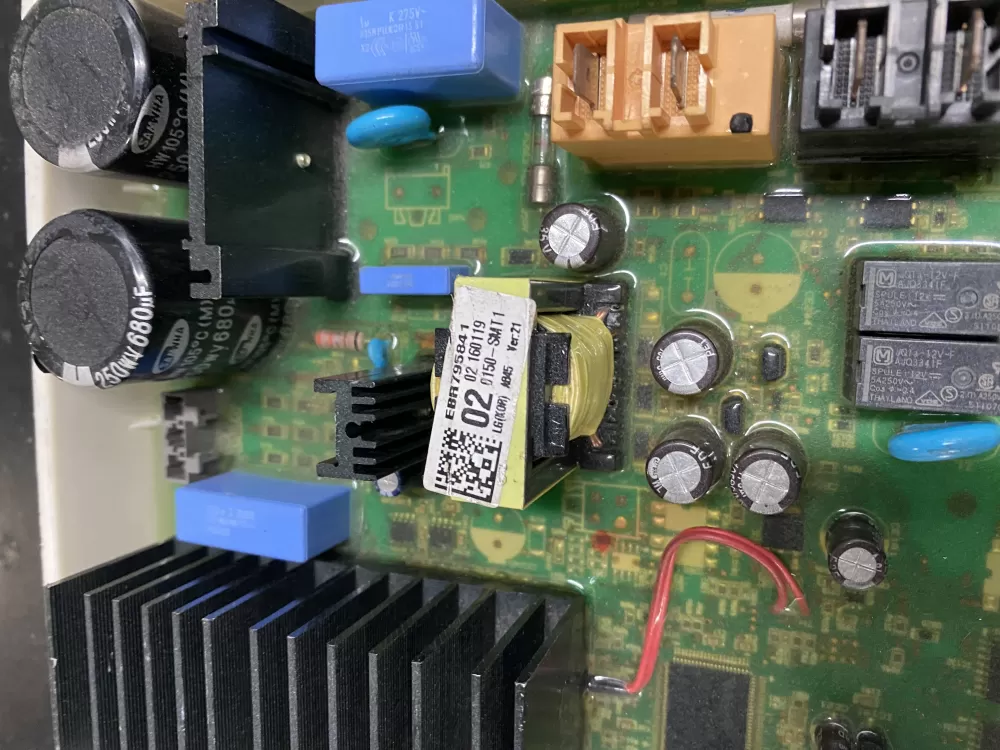 LG EBR79584102 Washer Control Board AZ17727 | BKV237