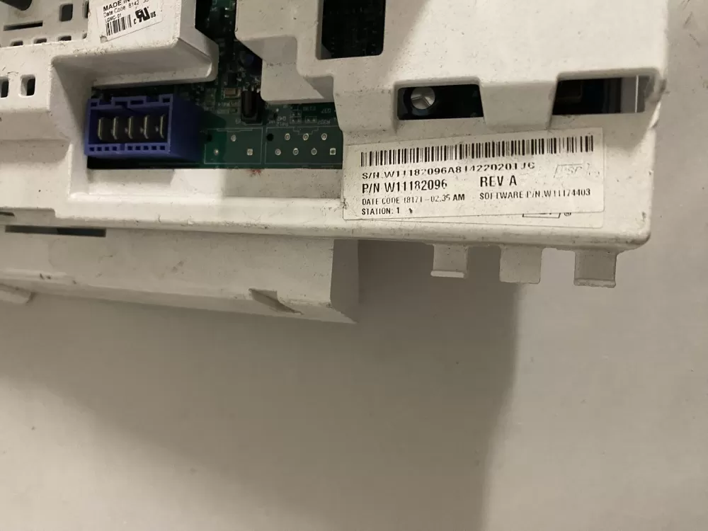 Whirlpool W11182096 Washer Control Board AZ197652 | BK2738