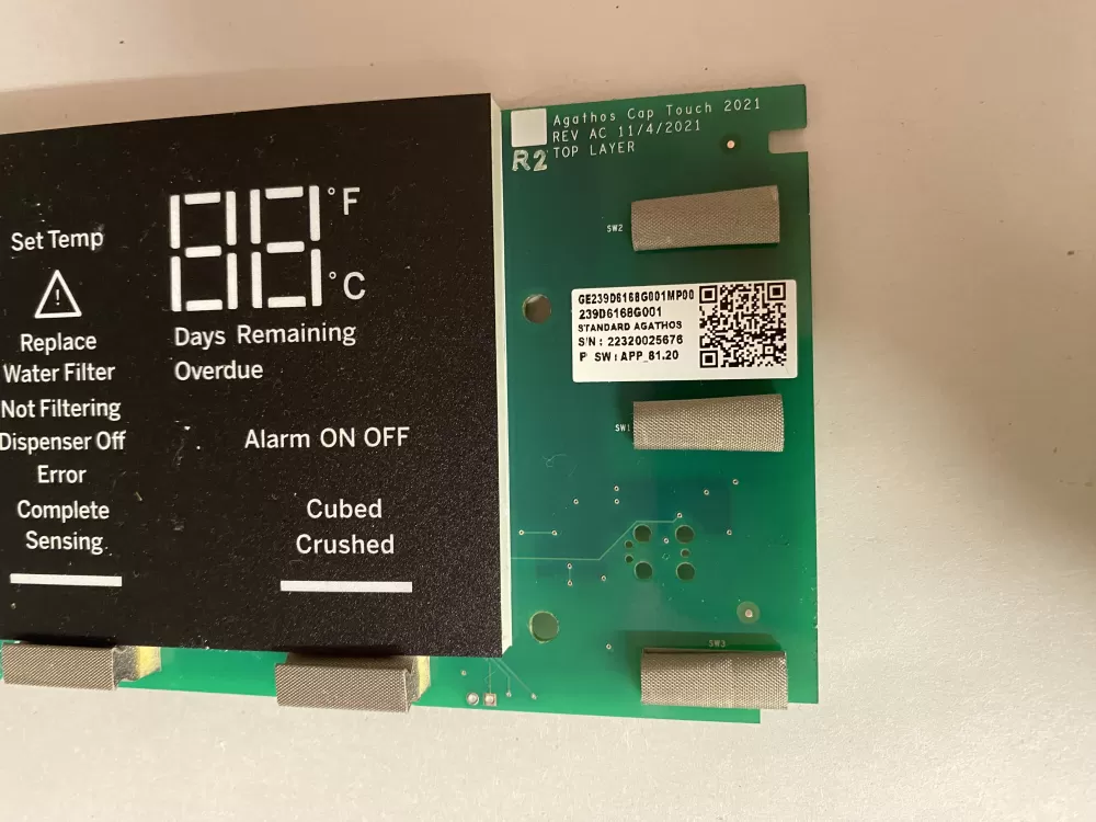 239D6168G001 GE Refrigerator Board - Control