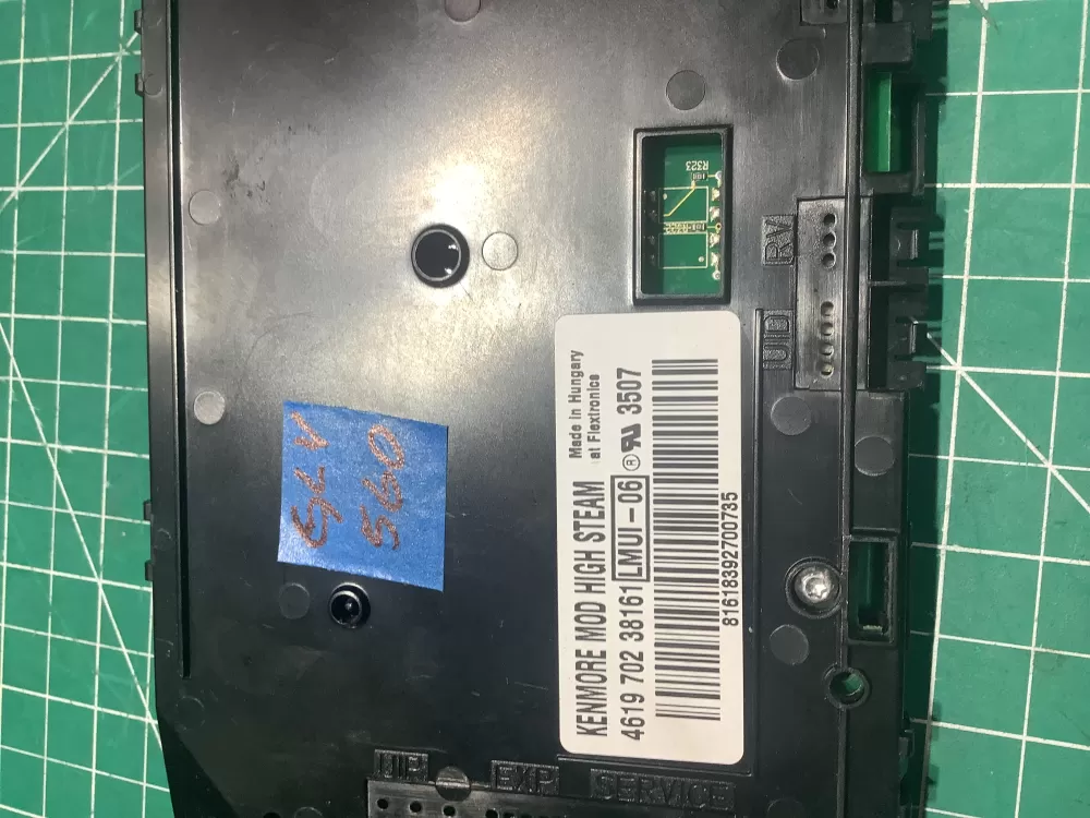 Kenmore 461970238161 W10319810 AP4539790 Washer Control Board AZ152294 | GLV560