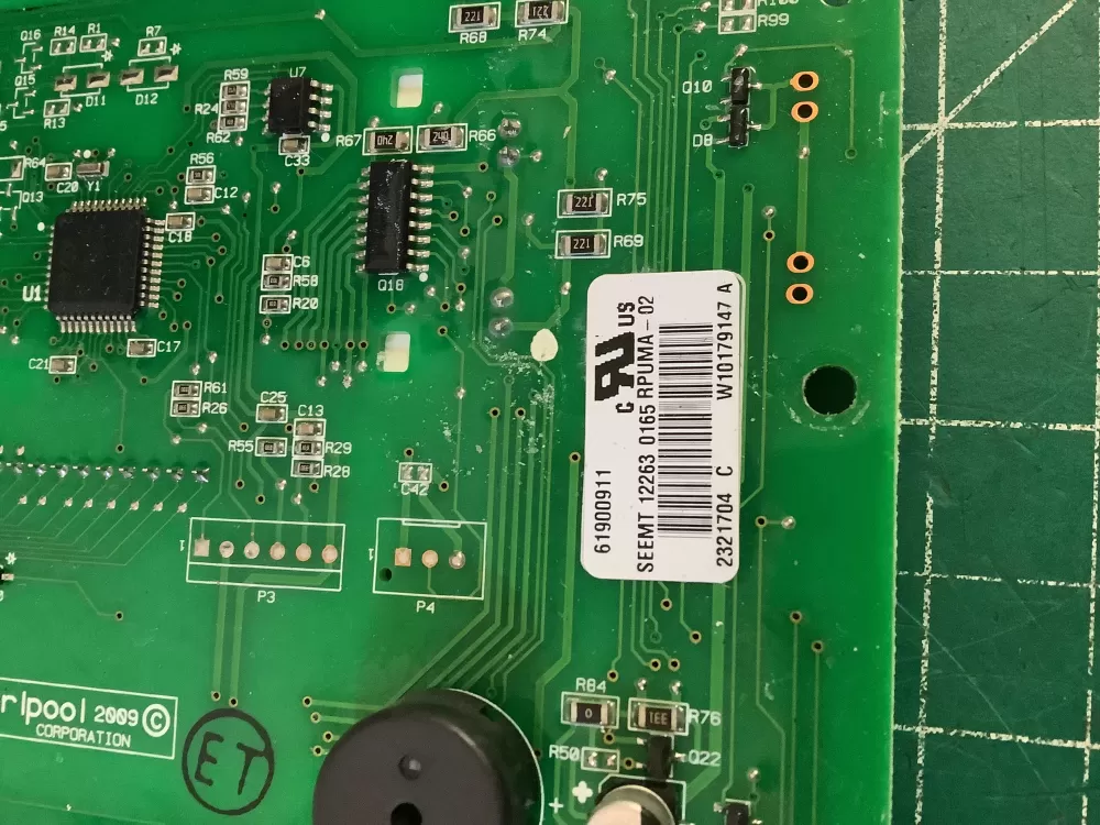 Whirlpool W10179147 Refrigerator Dispenser Control Board AZ196478 | NR307