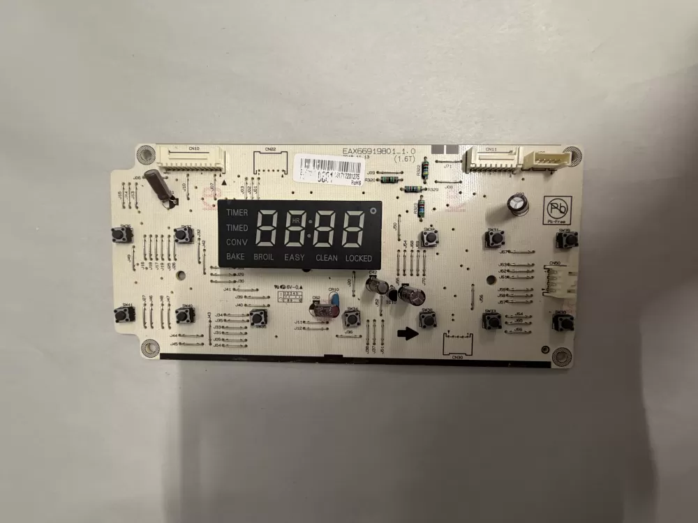LG RANGE CONTROL BOARD PART # EBR82400801 AZ217095 | KM2439