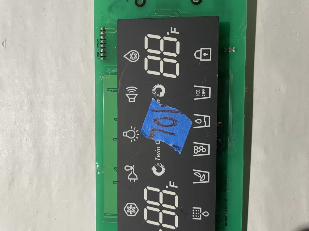 Samsung DA41 00463C Refrigerator Control Board Dispenser AZ207563 | KM70