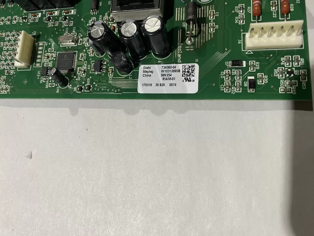 Whirlpool Maytag W10312695B Refrigerator Control Board AZ130157 | BK2330