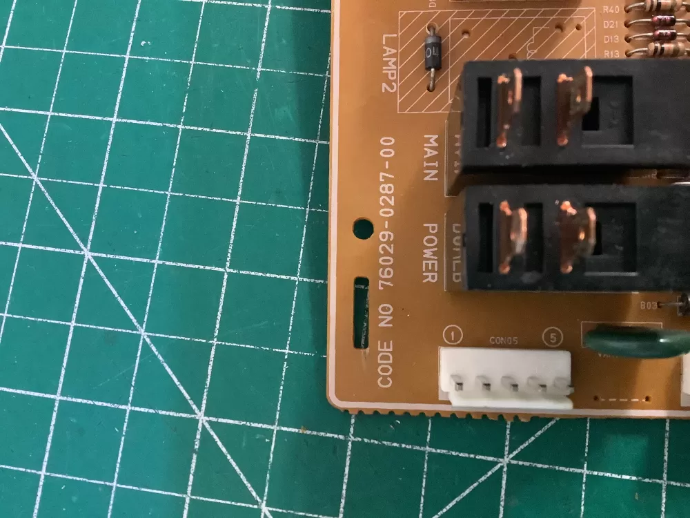 GE WB27X1045 WB27X996 76029-0287-00 Microwave Control Board AZ201837 | NR331