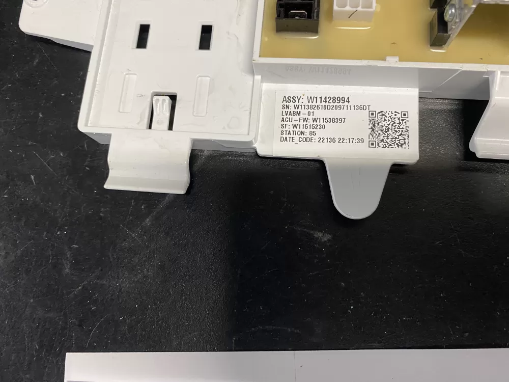 Whirlpool  KitchenAid  Roper  Estate W11428994 W11513246 PS16555170 Washer Board