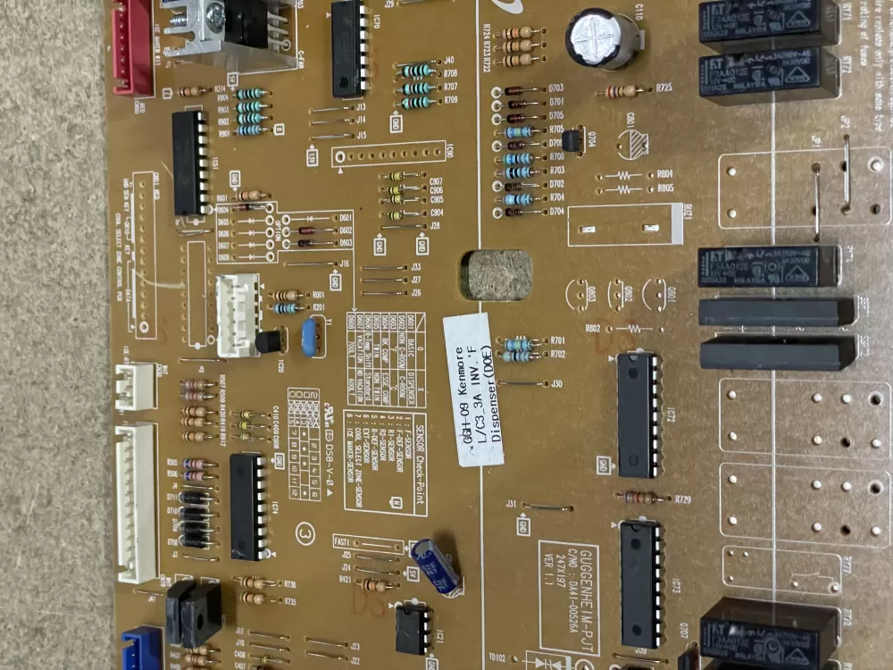 Samsung DA92-00244B Refrigerator Control Board PCB AZ25892 | KM79