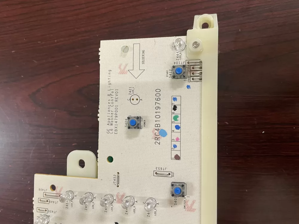 GE 175d6854g003 2713KA0504 Washer Control Board AZ70819 | KMV467