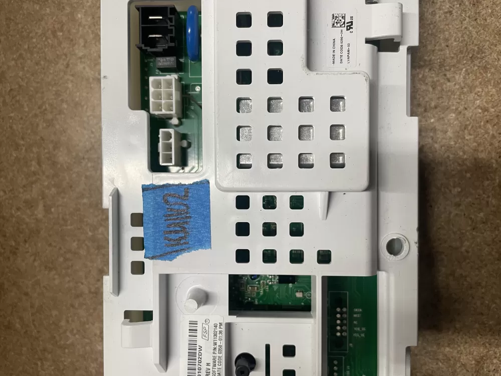 Whirlpool KitchenAid Roper Estate W11320238 Washer Control AZ13183 | KM1102