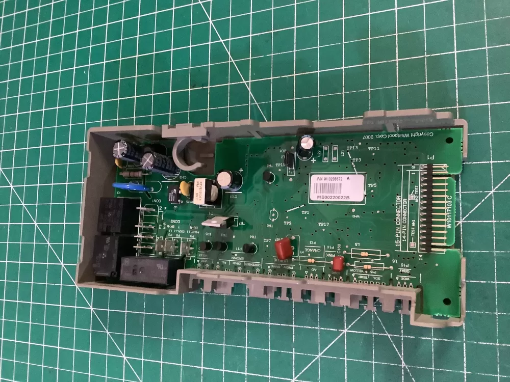 Whirlpool Maytag W10208672 W11202741 Dishwasher Control Board AZ185426 | NR2720