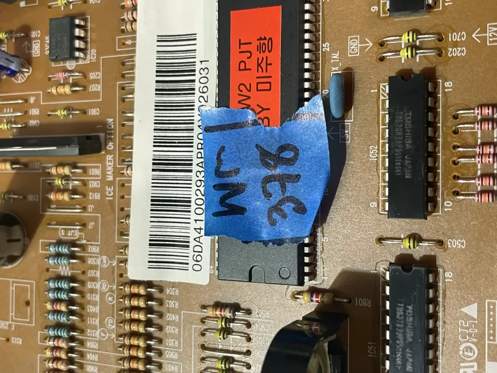 Samsung DA41 00292A 00293A Refrigerator Control Board AZ192606 | Wm378